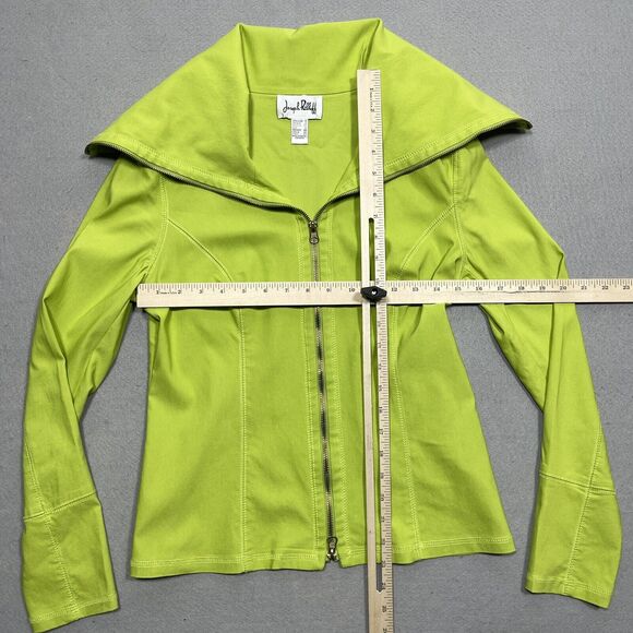 Joseph Ribkoff Lime Green Jacket - Picture 5 of 14